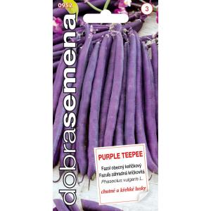 Dobré semená Fazuľa kríčková - Purple Teepee 10g